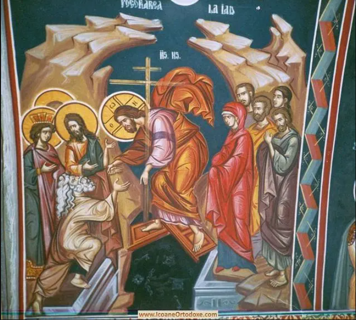 Despre IAD si SANUL LUI AVRAAM. Vedenia lui Cosma Monahul, înfricosatoare si folositoare
